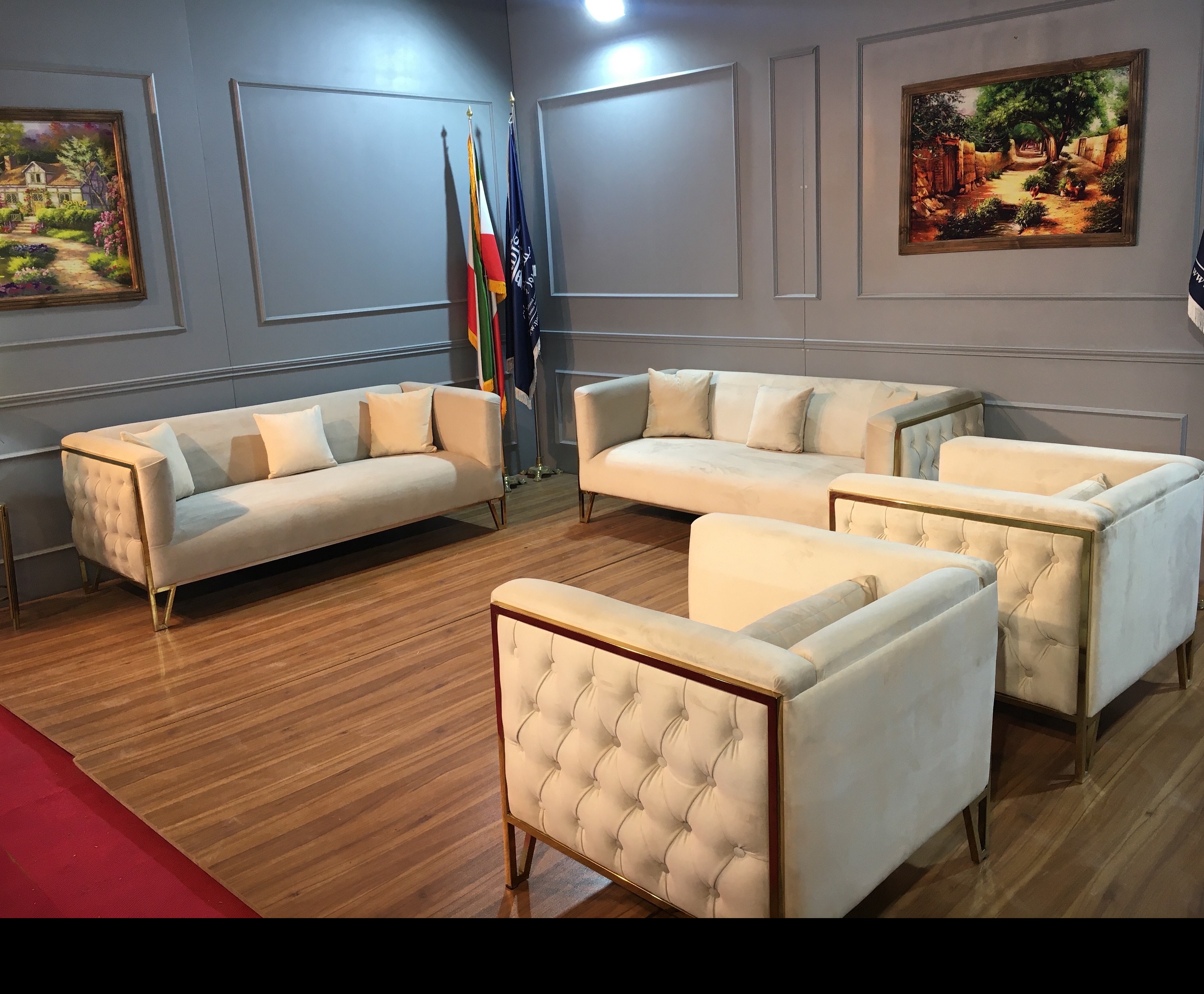 مدل مبل دیانا استیل پی وی دی (هزینه ارسال بعهده مشتری است)