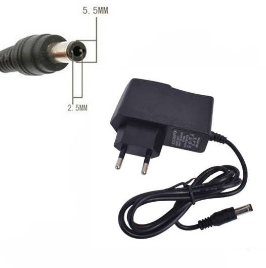 آداپتور 9 ولت 1 آمپر EU083 برند XP سایز 5.5mm*2.5mmXP Power supply 9V 1A EU083