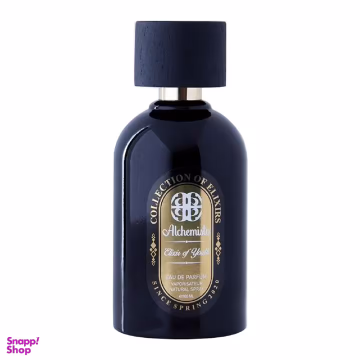 ادو پرفیوم زنانه آلکمیستو (Alchemisto) مدل Elixir Of Youth