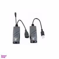 تبدیل افزایش طول USB2.0 تحت شبکه 100 متری بافو (Bafo) مدل BF-4914