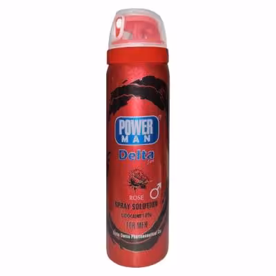اسپری تاخیری دلتا مدل Black Rose حجم 65 میلی لیتر