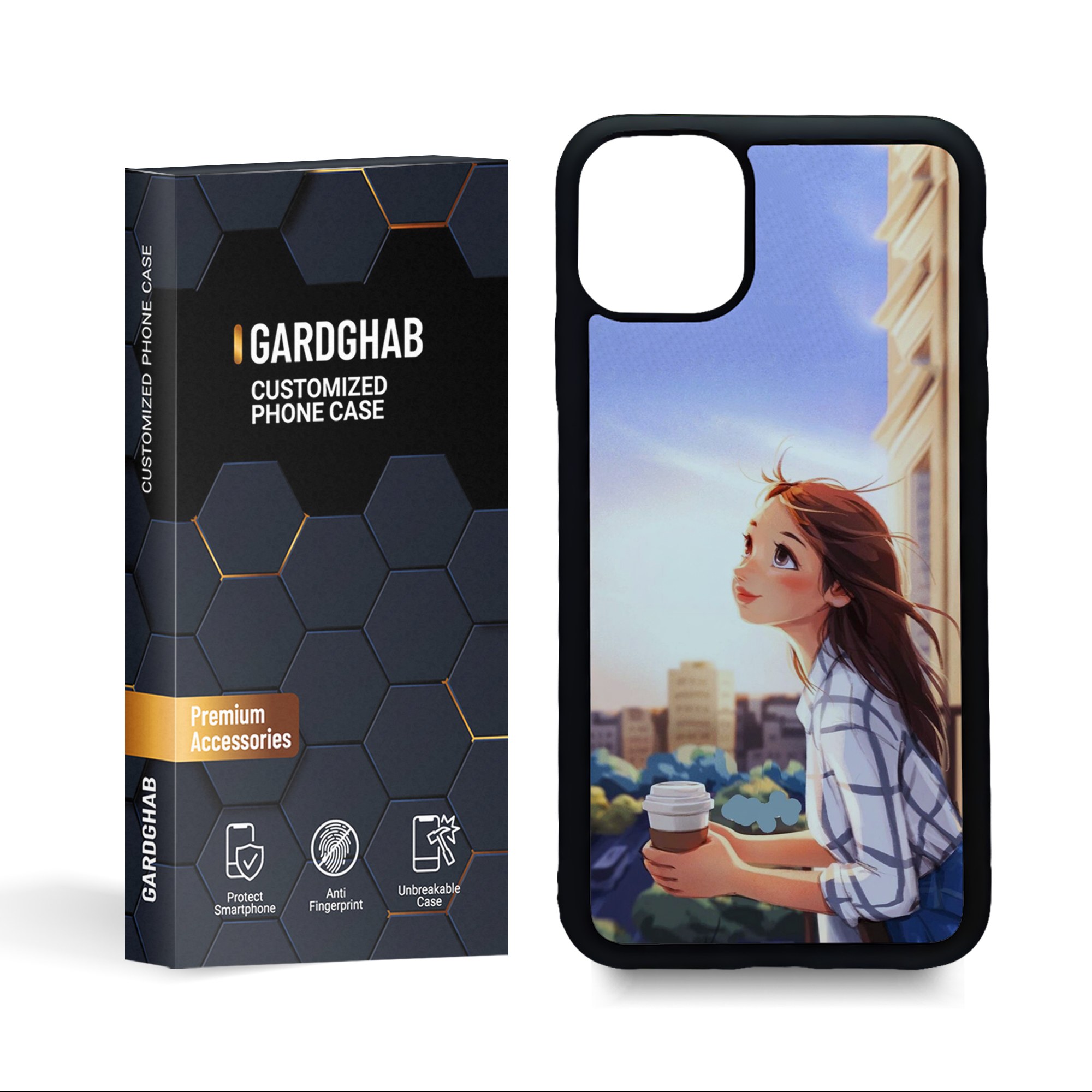 کاور گارد قاب دخترانه مدل g1001 مناسب برای گوشی موبایل ایفون 11promax