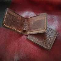 کیف پول و کارت جیبی چرم طبیعی دست دوز   پریا     کد   pw 014