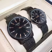 ساعت ست اسپریت زنانه و مردانه موتور ژاپن درجه یک بند استیل اصلی ضد آب یک سال گارانتی 