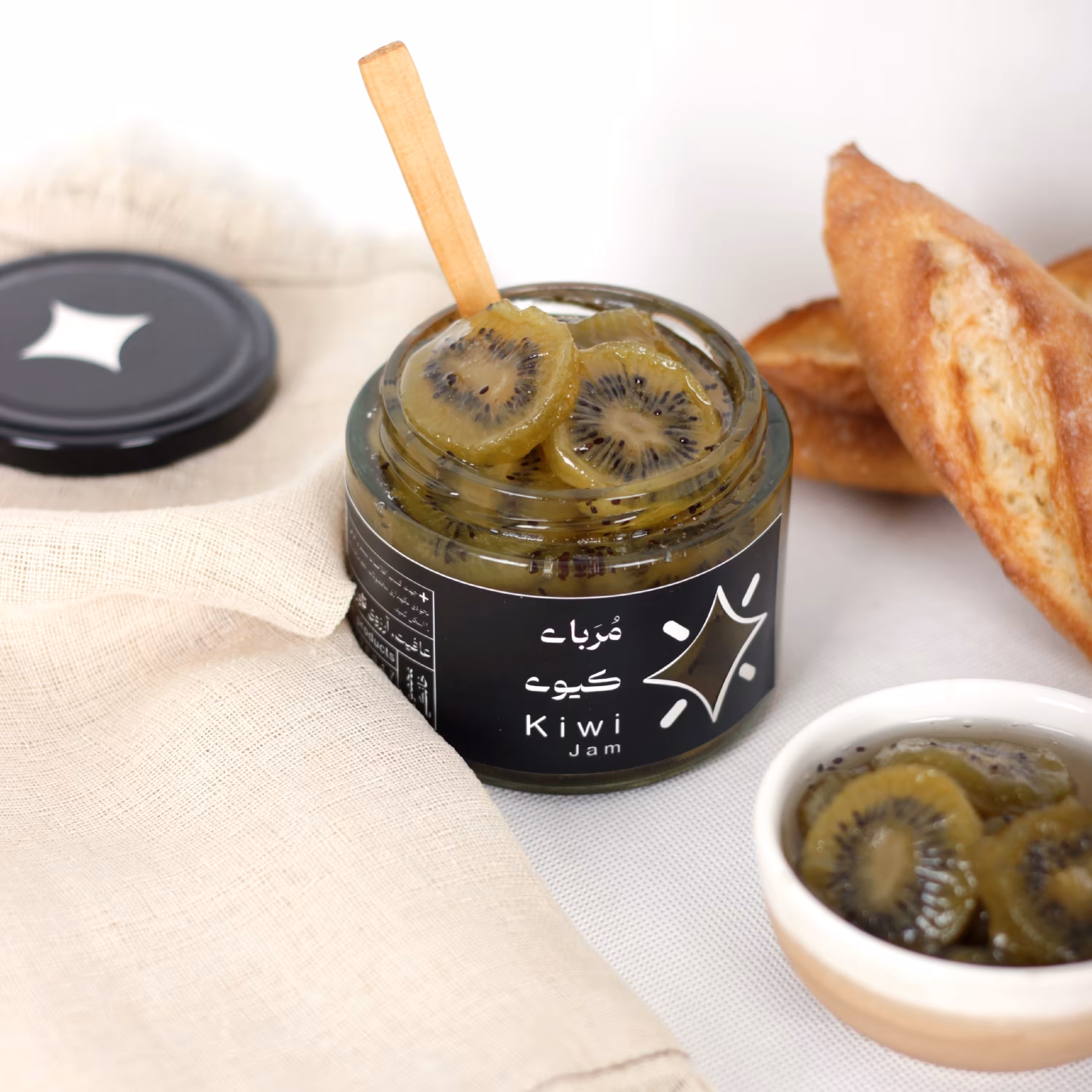 مربای کیوی تازه خانگی-حدود 850 گرم-بدون مواد نگهدارنده ، پس کرایه 