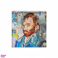 دفتر طراحی بامبیلیپ طرح کلاژ ونسان ونگوگ کد 7628996