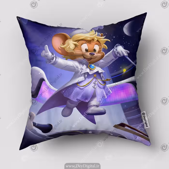 کوسن چاپی طرح کارتونی تام و جری PK-5496