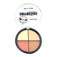 پالت کانسیلروکانتور چهار رنگ خرسی گول فلاور کد 03