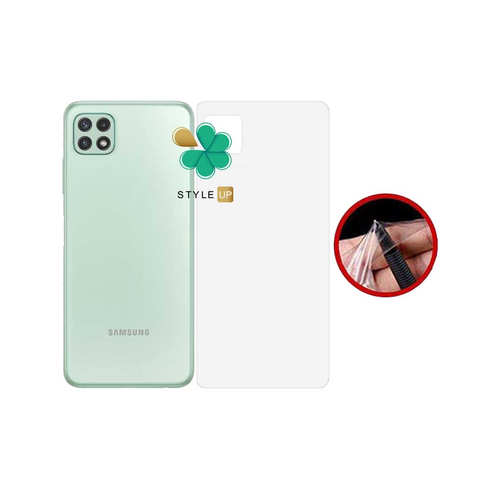 برچسب محافظ پشت گوشی سامسونگ Samsung Galaxy A22 5G مدل مات