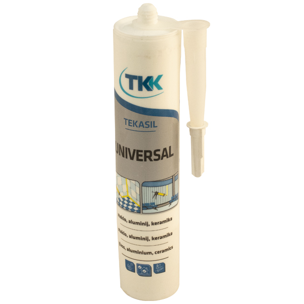 درزگیر سیلیکونی عمومی 260 میلی لیتر سفید TKK