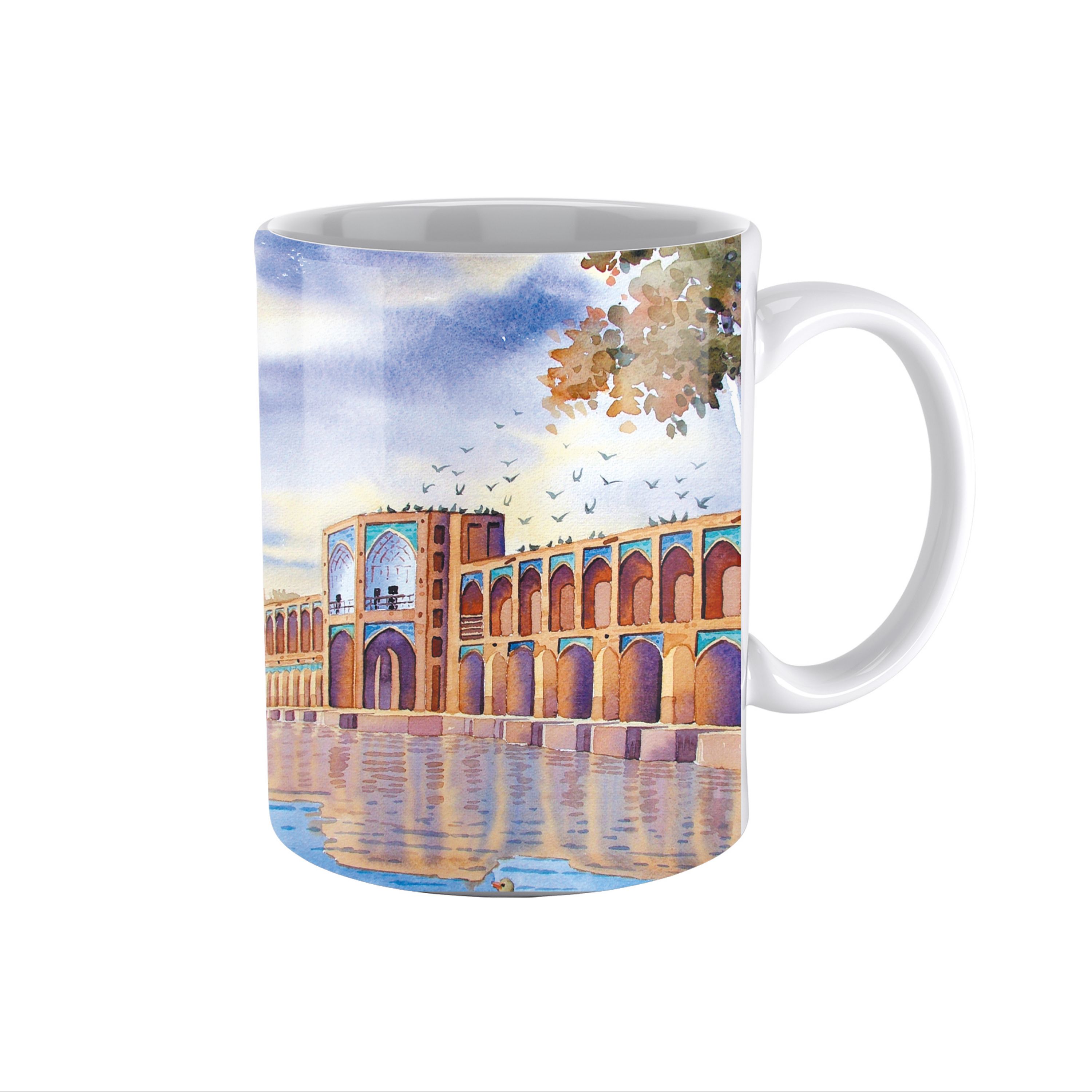 ماگ طرح پل خواجو کد014