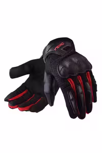 دستکش موتورسیکلت قرمز مردانه و زنانه موتور شیرین کاری وکسو Demiratlilar