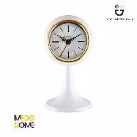 ساعت رومیزی فلزی SAN GABRIEL رنگ سفید