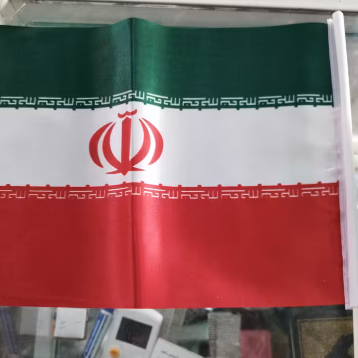 پرچم ساتن دستی ایران 