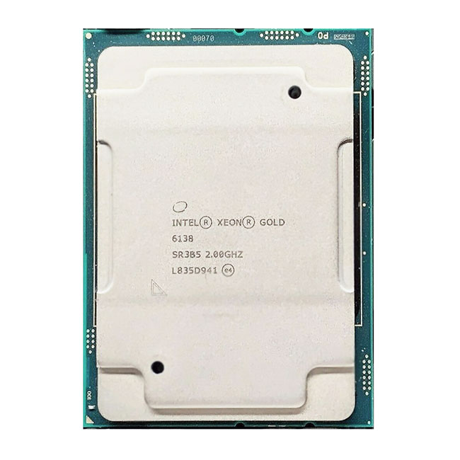 CPU مدل Xeon Gold 6138 برند Intel
