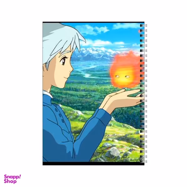 دفتر مشق 100 برگ بامبیلیپ طرح انیمیشن قلعه ی متحرک هاول کد 0914371