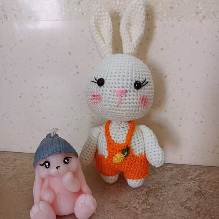 خرگوش سرسویجی دستباف