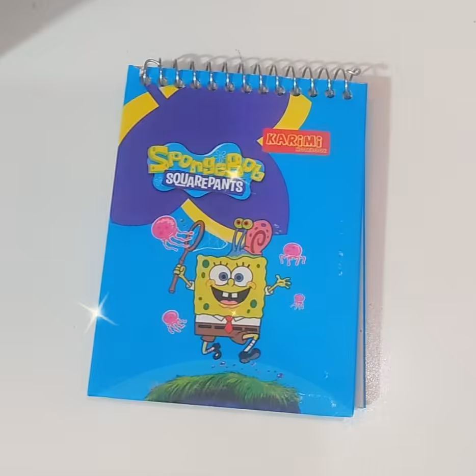 دفتر یادداشت باب اسفنجی 