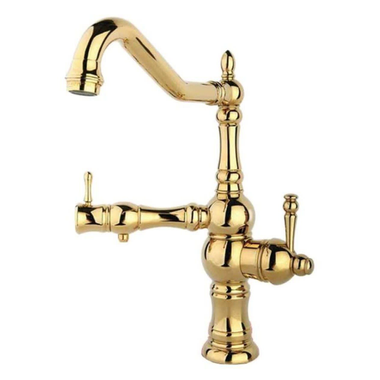 شیرظرفشویی راسان مدل لیزاتصفیه دار رنگ طلایی(ارسال تیپاکس پس کرایه)