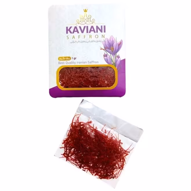 زعفران سرگل یک گرمی پاکتی