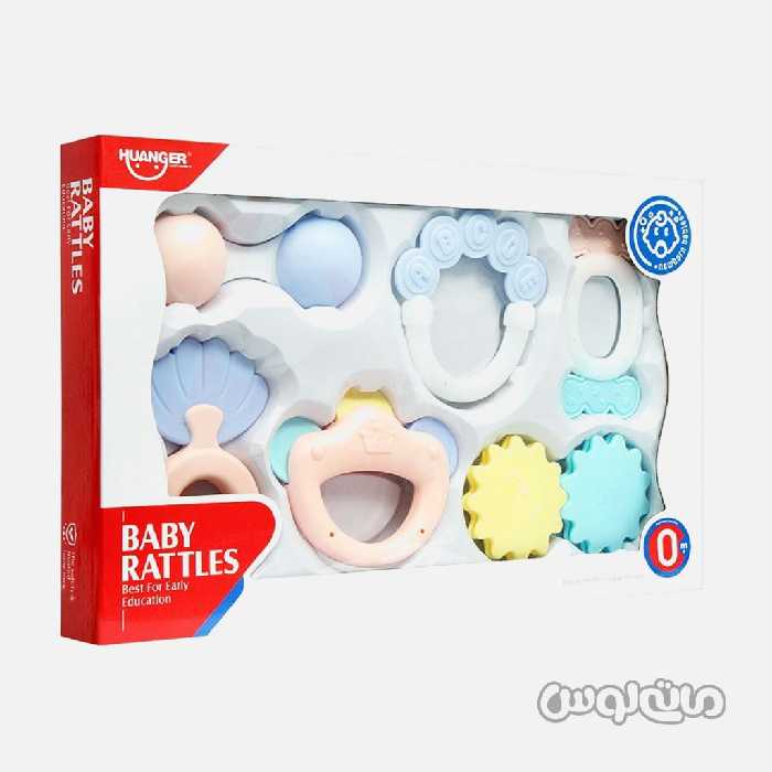 اسباب بازی ست 6 عددی جغجغه هانگر

