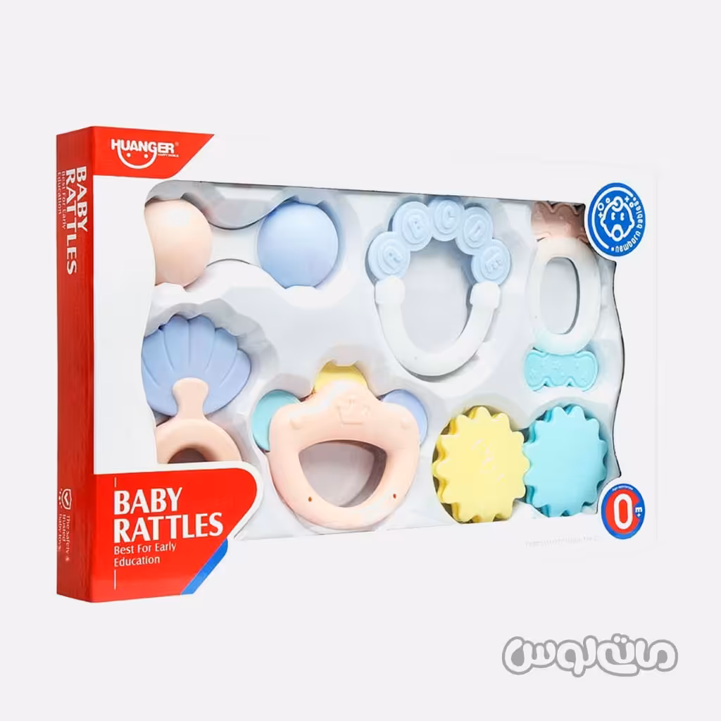 اسباب بازی ست 6 عددی جغجغه هانگر

