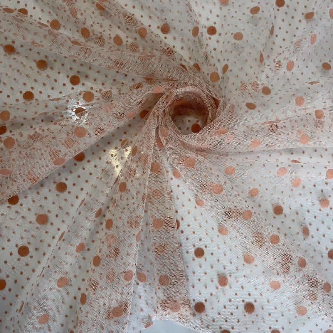 پارچه تور مخملی 