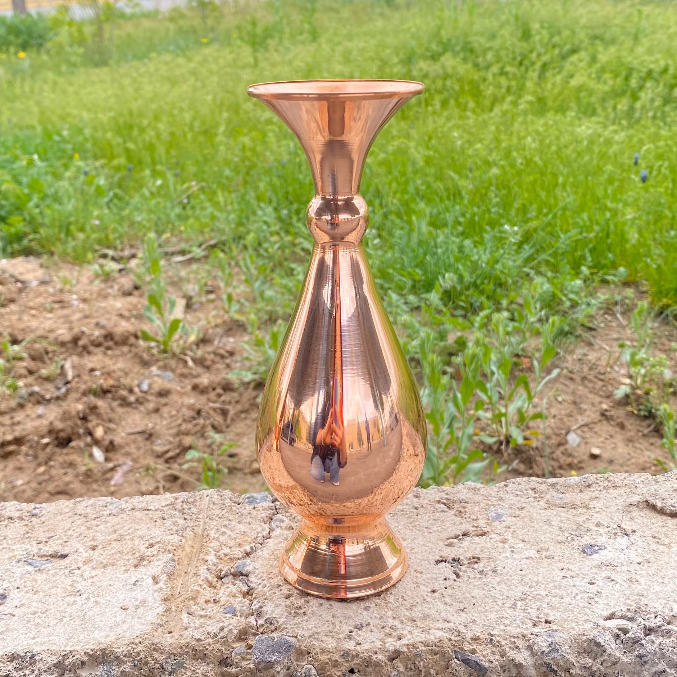 گلدان مسی کد 203