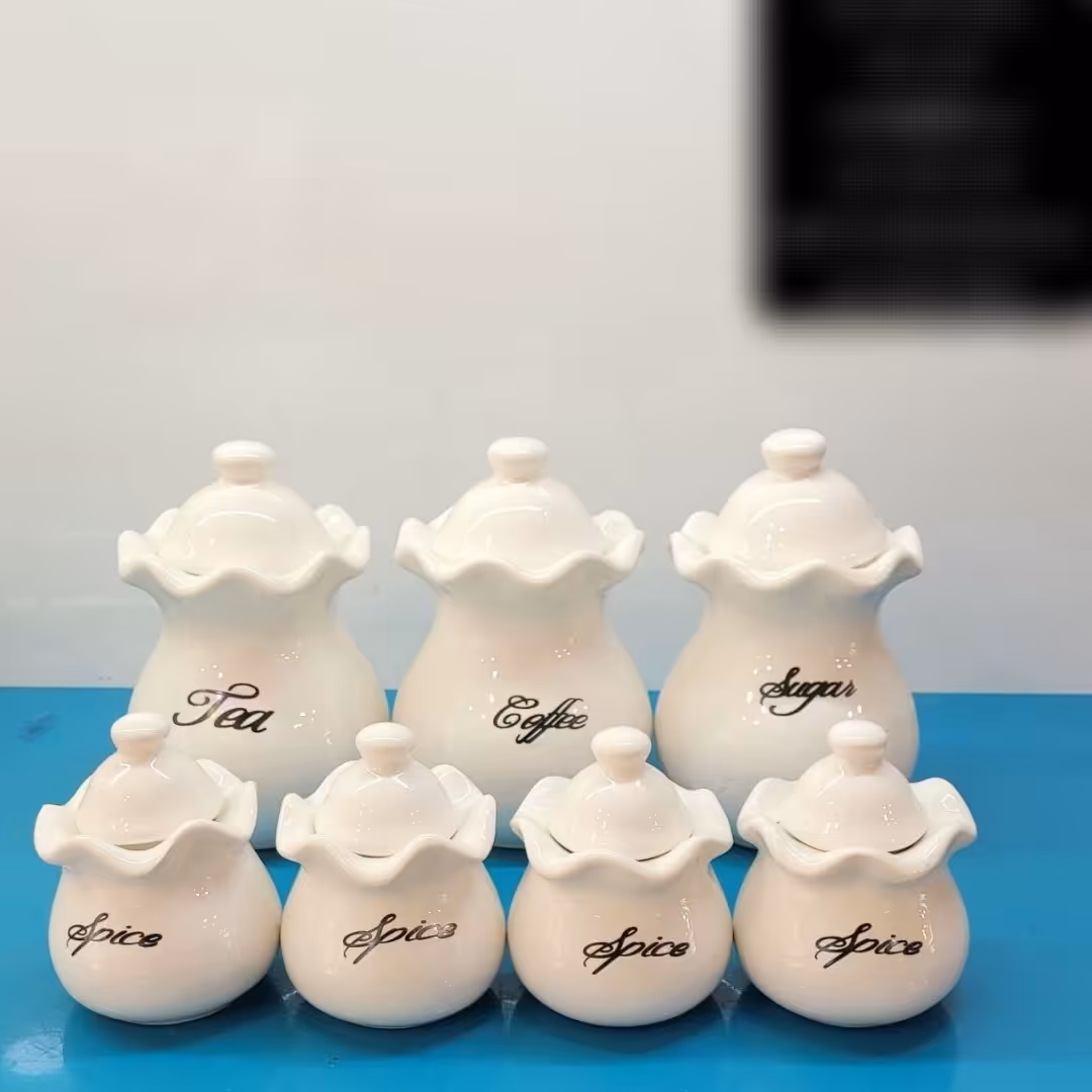 پا سماوری 7 پارچه نوشته دار