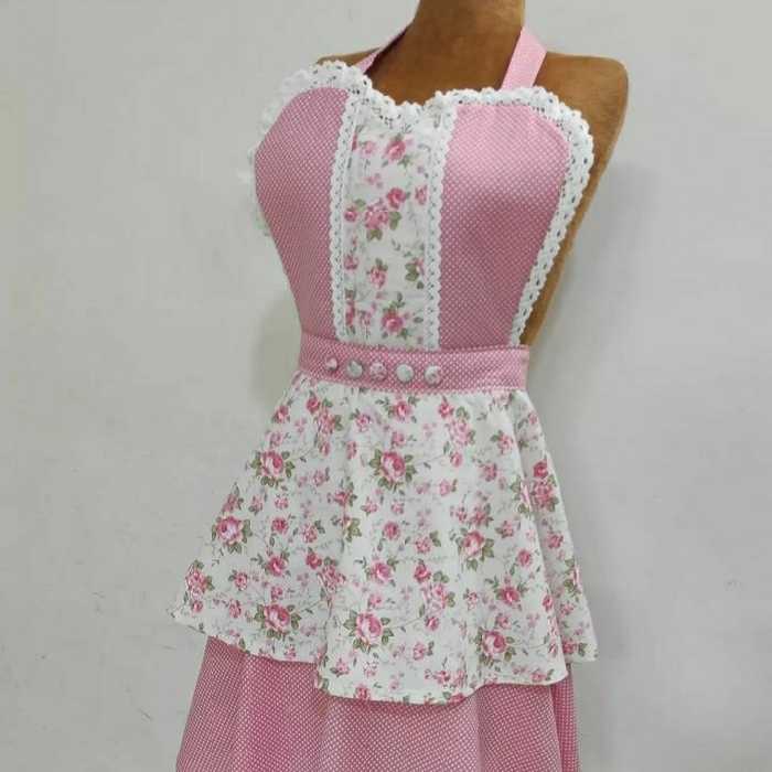 پیشبند  دو دامنه تور دار