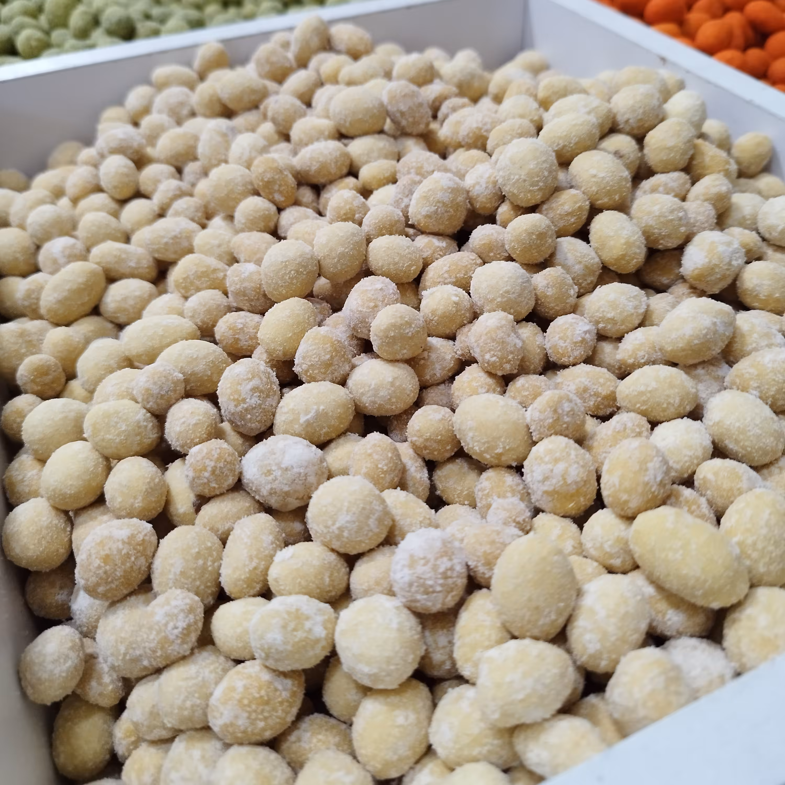 بادام زمینی روکش دار سرکه ای بار جدید تازه (250گرم) روکشدار