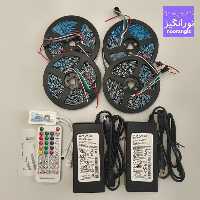 ریسه نواری فول کالر RGB موزیکال هوشمند گیمینگ 20 متری