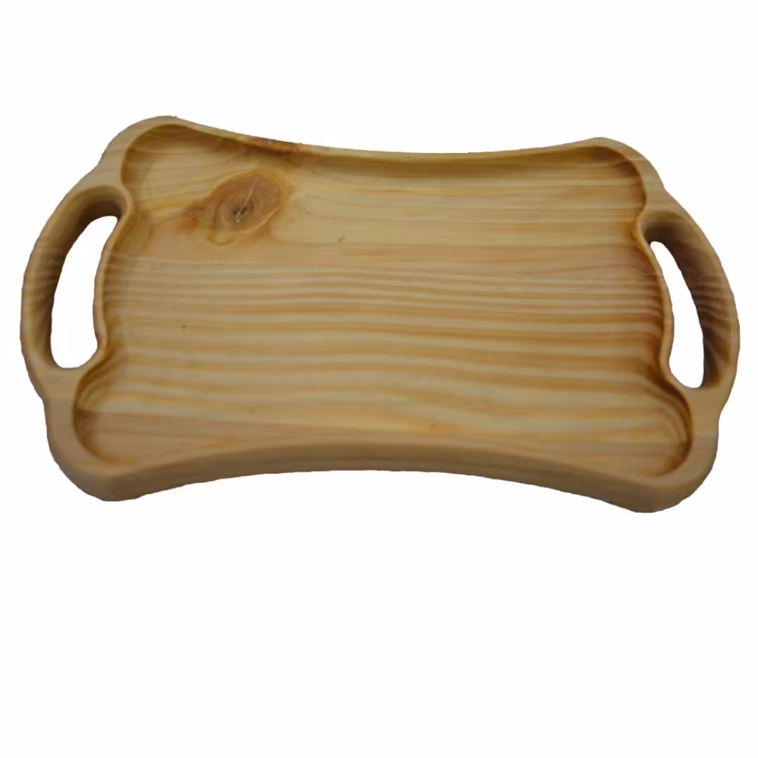 سینی چوبی کمر باریک