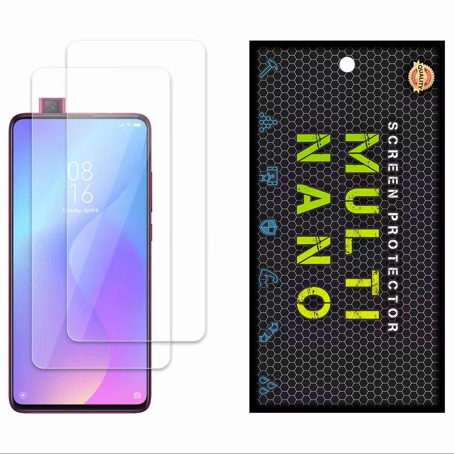 محافظ صفحه مولتی نانو مدل X-S2N برای موبایل شیائومی Mi 9T Pro پک دو عددی