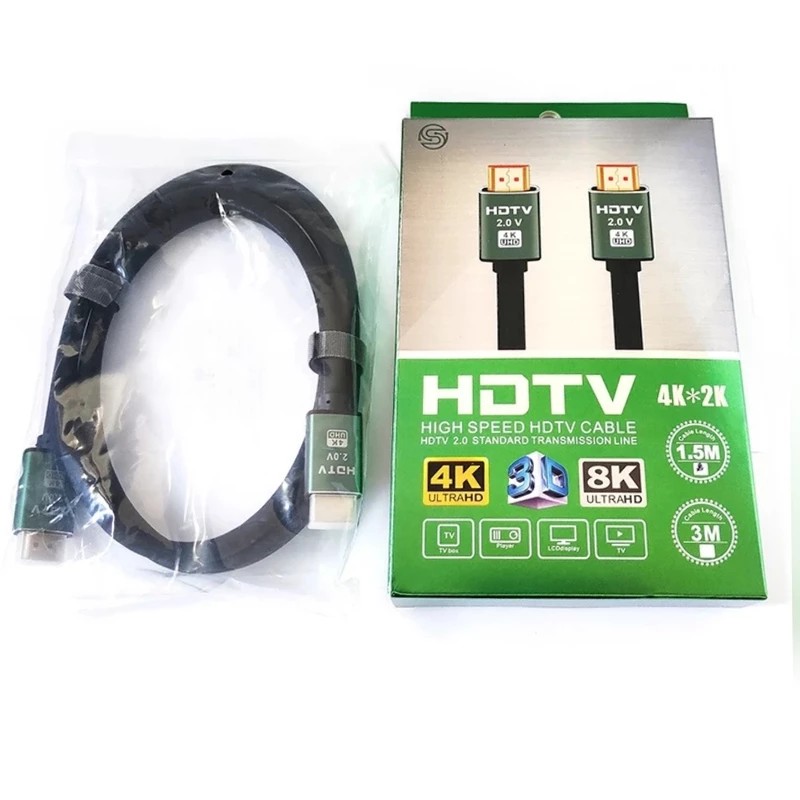 کابل HDMI مدل 4K-UHD طول 3 متر بسیار مقاوم و با کیفیت
