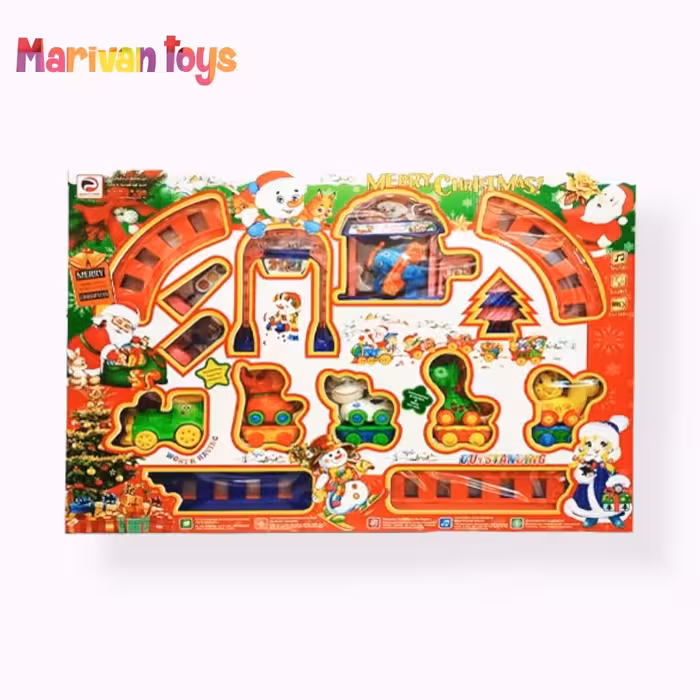 اسباب بازی قطار چراغدار موزیکال نشکن سایز 3 فانی