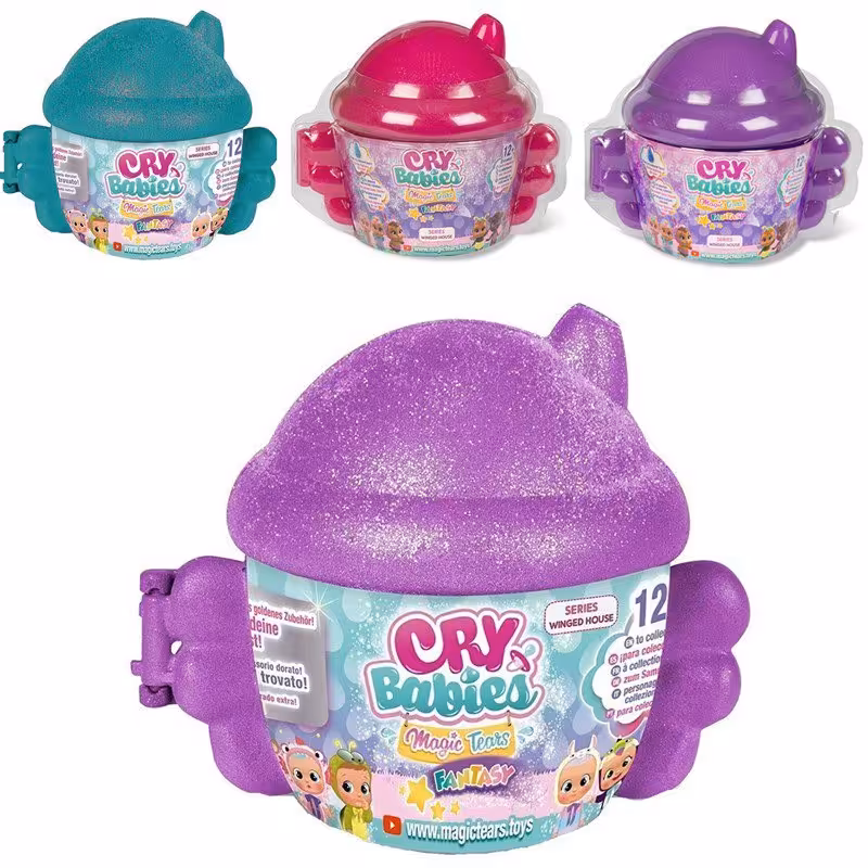 اسباب بازی شانسی عروسک گریان cry babies کد 90378