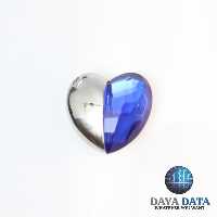 فلش مموری فانتزی دایا دیتا  قلب جواهر مدل JE1001-57 ظرفیت 16GB -USB2 رنگ سرمه ای