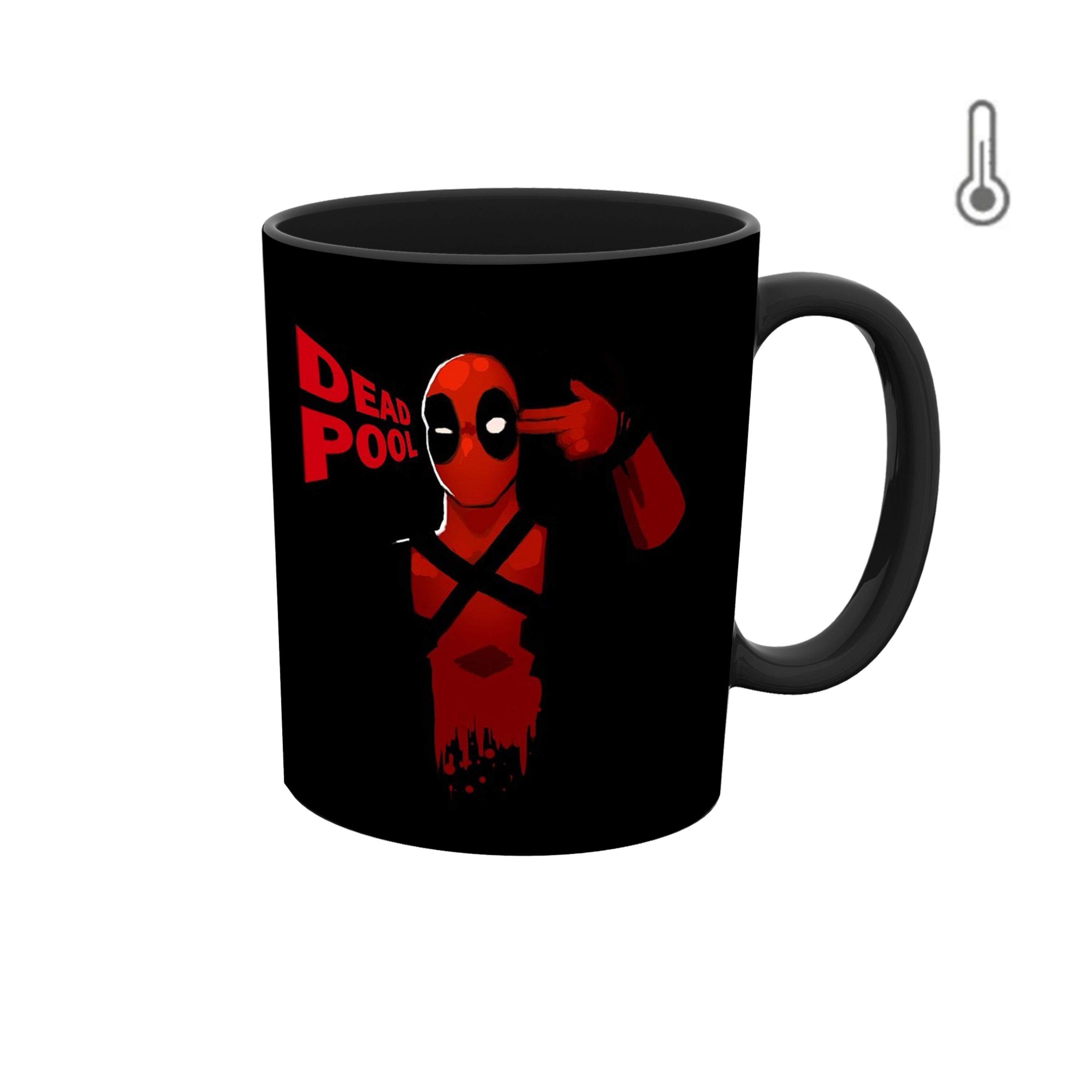 ماگ حرارتی طرح ددپول deadpool کد4