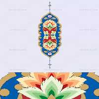 وکتور نشان و شرفه تذهیب - گرافیک با طعم تربچه