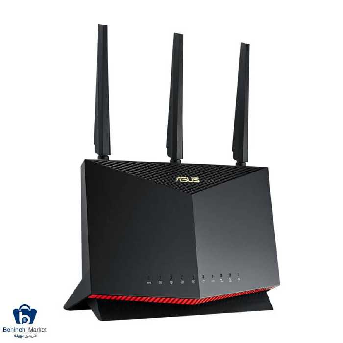 روتر بی سیم و دوباند AX5700 ایسوس مدل RT-AX86S