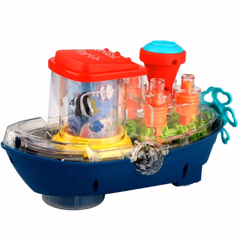 اسباب بازی مدل کشتی چرخ دنده ای 