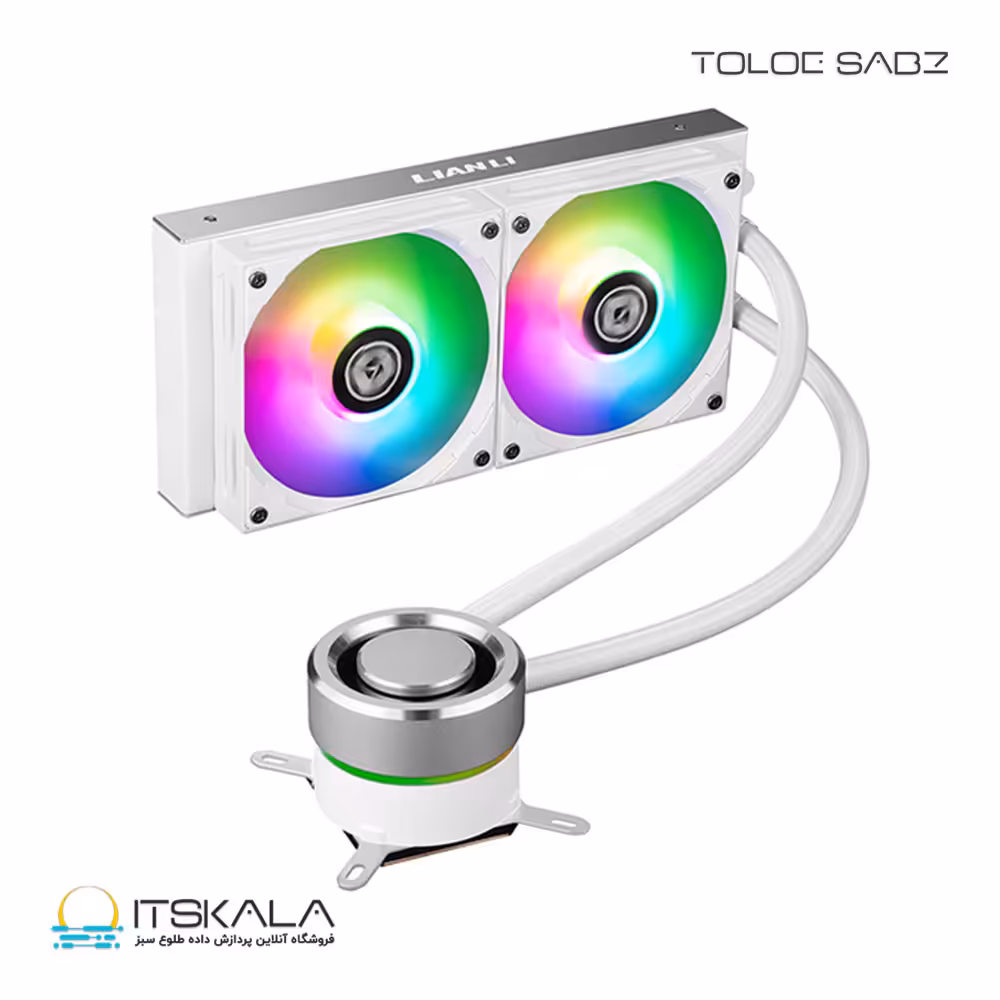 قیمت و خرید فن خنک کننده پردازنده لیان لی مدل GALAHAD AIO 240 WHITE | ITSKALA