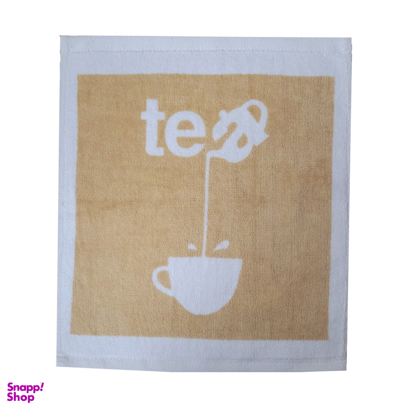 حوله پودایران مدل tea طرح فنجان سایز 30x30 سانتی متر