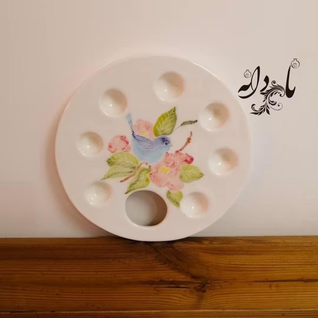 پالت سرامیکی طرح اختصاصی قطر 20 سانت 
