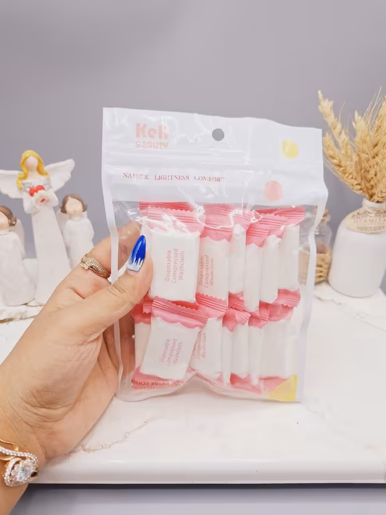 پک 15 عددی قرص فشرده حوله جادویی کد TM1002