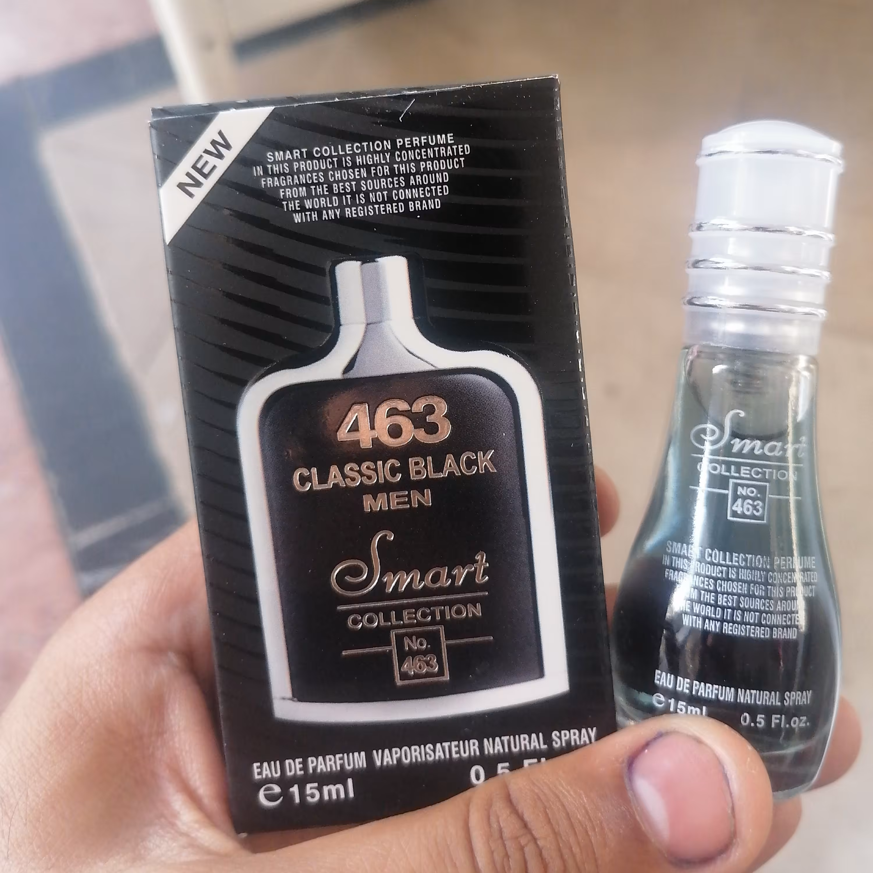عطرجگوار کلاسیک مشکی 15میل اسمارت