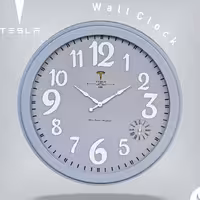 ساعت  دیواری  تسلی  ایکس 33  سایز  60در 60 جنس  بدنه پلاستیک ارسال باتیپاکس هزینه بامشتری درب منزل 