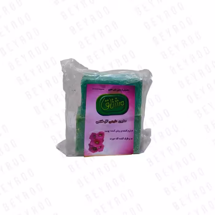 صابون طبیعی مشتاق گل ختمی.صابون.صابون سنتی. صابون سنتی مشتاق 