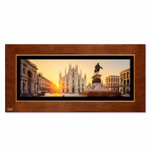 تابلو نقاشی پرتره از میلان PORTRAIT OF MILANO کد FWB-119X54-E